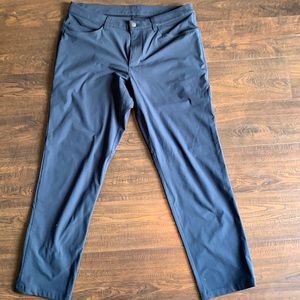 lululemon blue ABC pant classic, size 34/31